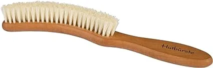 Oiled Pearwood Crescent Shaped Hat Brush