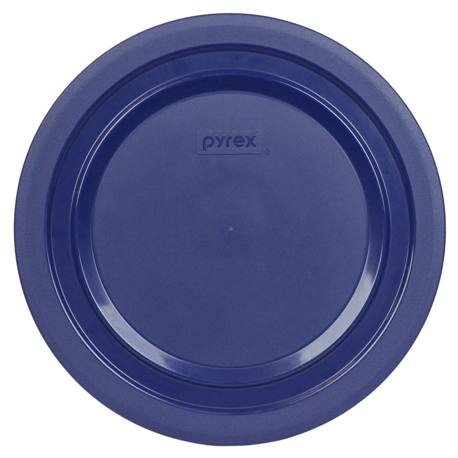 Pyrex 7404-PC 4.5 Quart Navy Blue Round Plastic Storage Lid