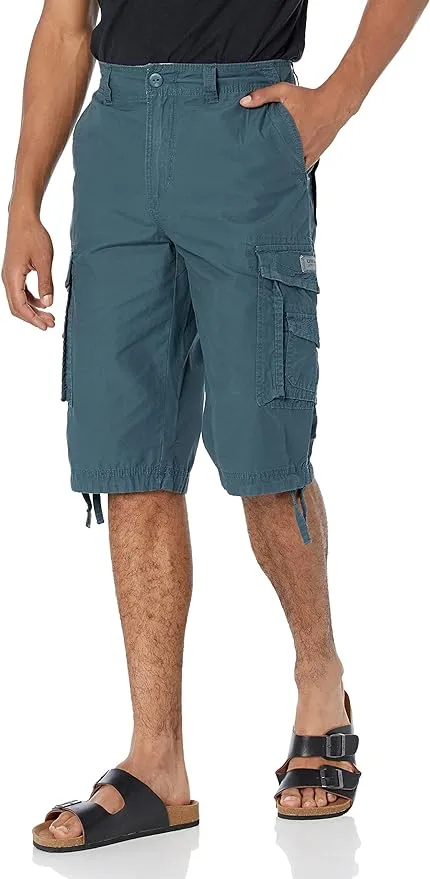 Unionbay Men's Cordova Belted Messenger Cargo Short - Reg and Big and Tall Sizes