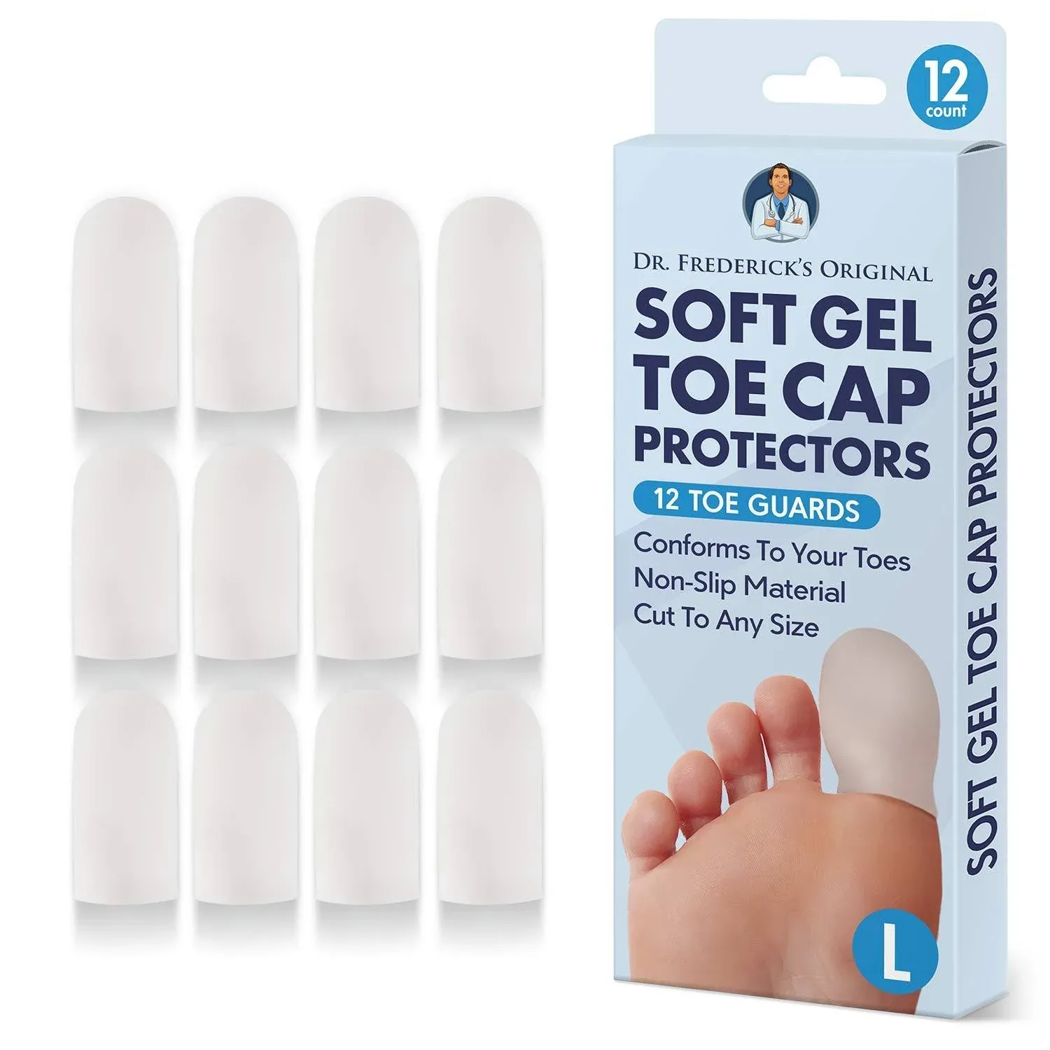 Dr. Frederick's Original Gel Toe Caps