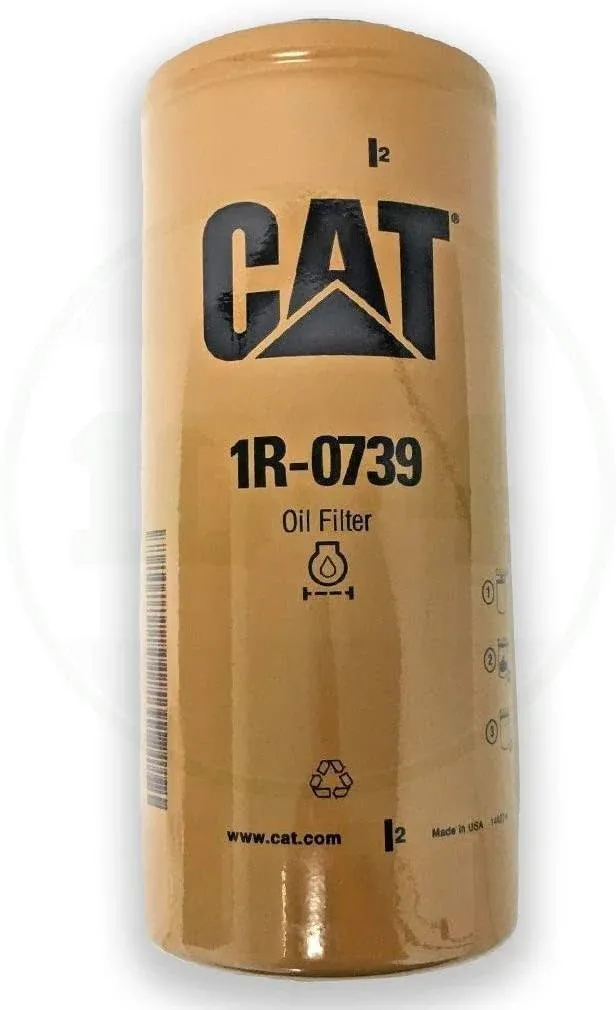 CATERPILLAR 1R-0739 Engine Oil Filter Spin-ON 10X4.3X4.3INCH