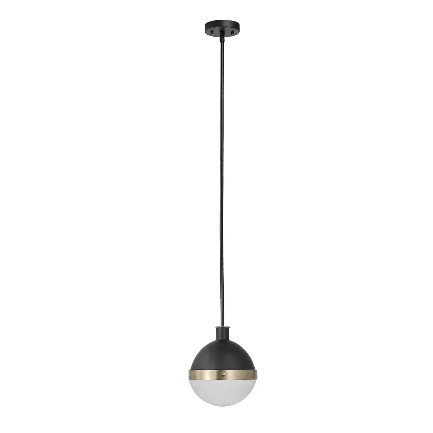 Globe Electric Bari 1-Light Matte Black Pendant