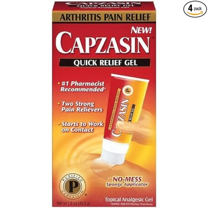 Capzasin-HP Arthritis Relief Topical Analgesic Cream 1.5-Ounce Tube Pack of 2