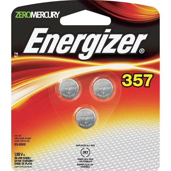 Energizer Zeromercury Watch Batteries