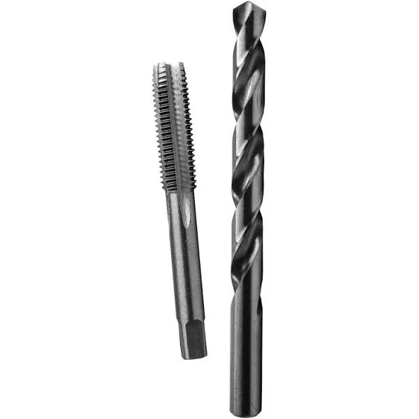 Century Drill & Tool 97520 Metric Plug Tap & Drill Bit Set, 12 x 1.50mm, Letter Z, 2-Pc.