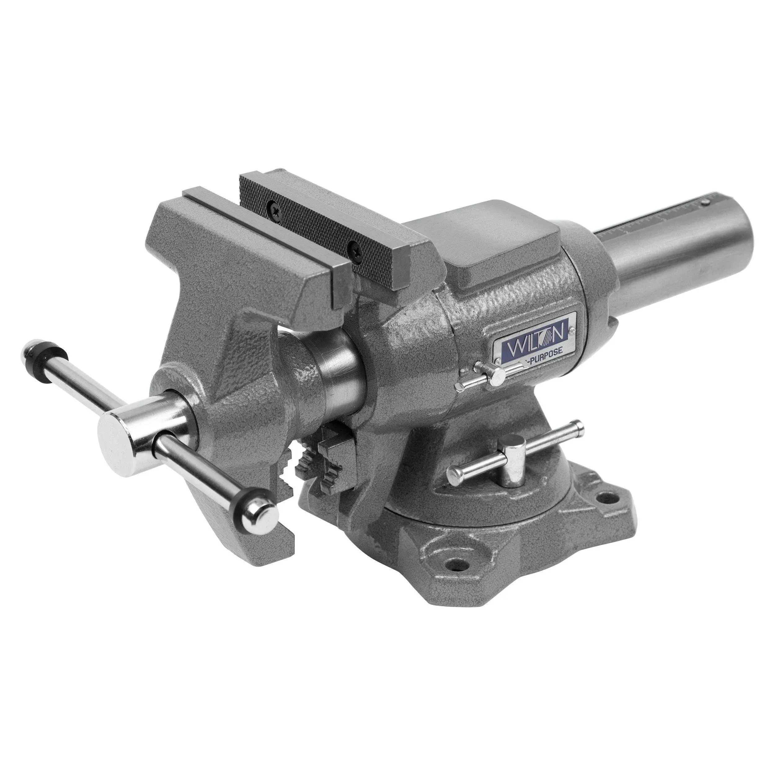 Wilton Tools 28844 Heavy Duty Cast Iron 4.5 Inch Bench Vise, Silver/Gray