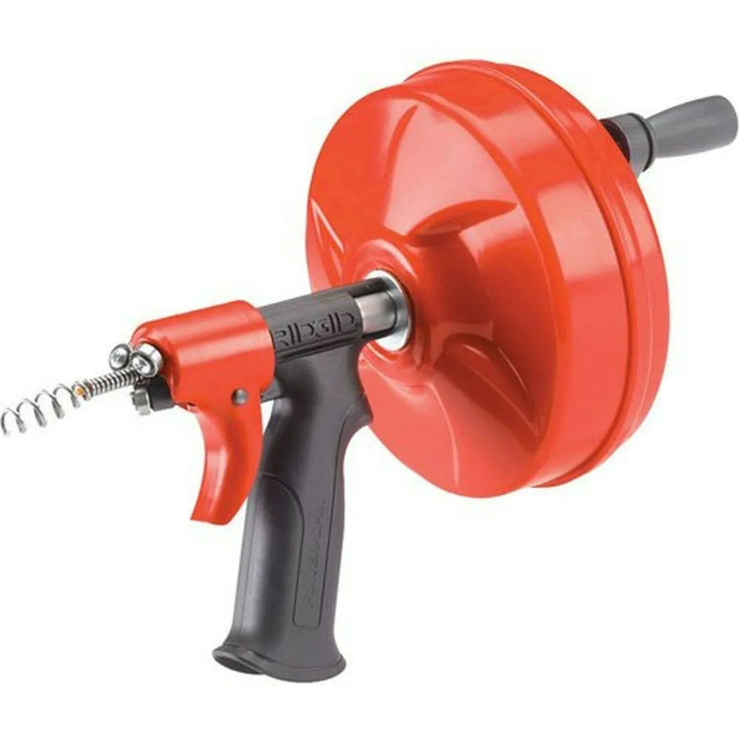 Power Spin+ 1/4 in. x 25 ft. Hybrid Drain Cleaning Snake Auger (Manual or Cordless Drill Operated, Tool Only)