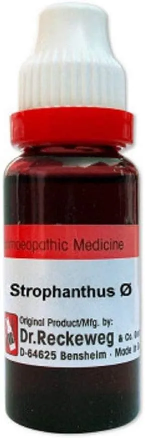 Dr. Reckeweg Strophanthus Hispidus 1X Mother Tincture Q 20ml