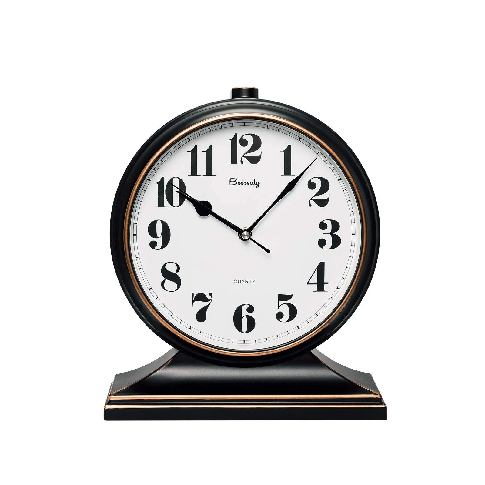 Beesealy Modern Table Clock