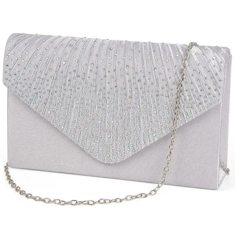 BBjinronjy Clutch Purse Evening Bag for Women Prom Sparkling Handbag with ...