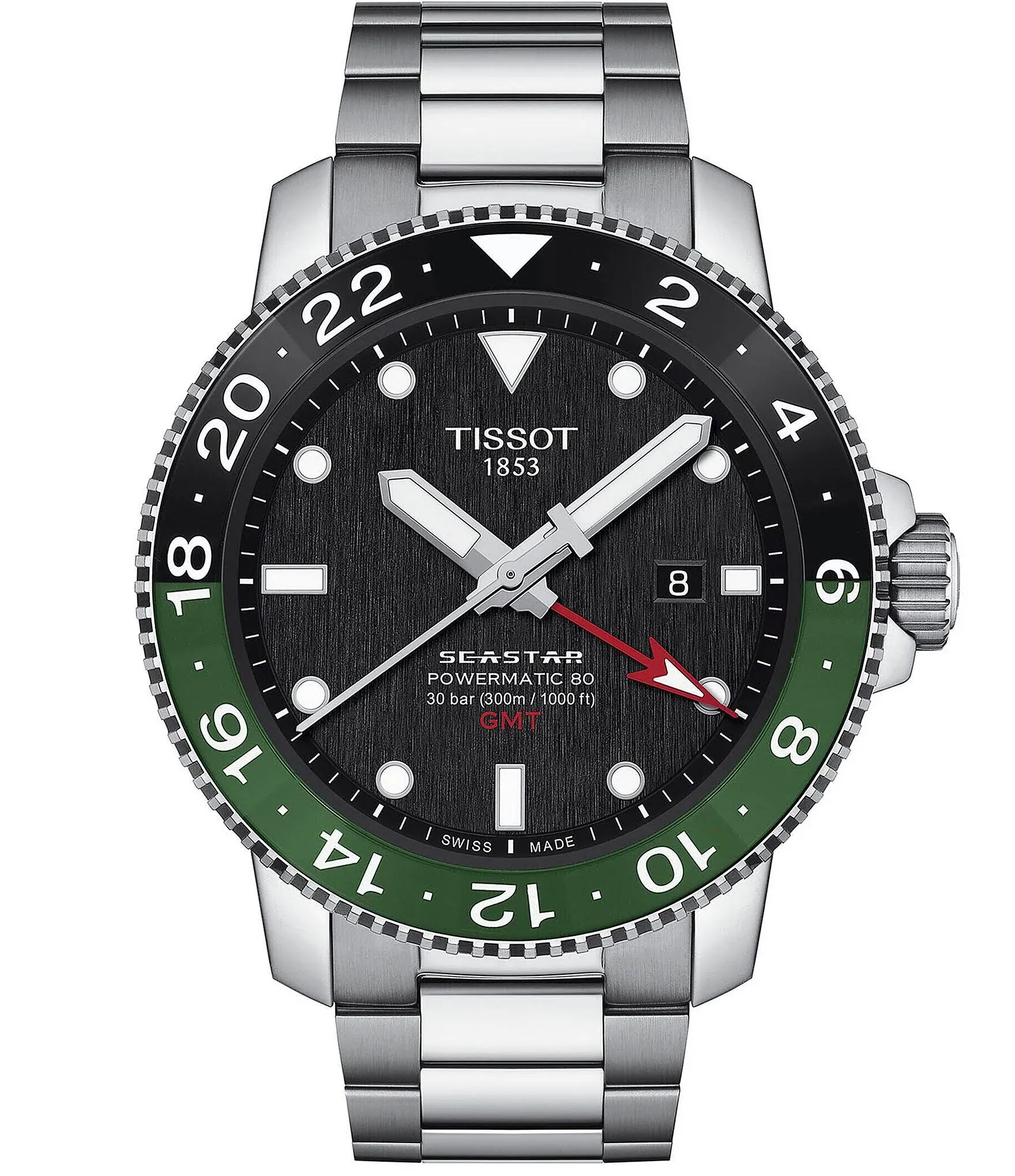 Tissot Seastar 1000 Powermatic 80 GMT