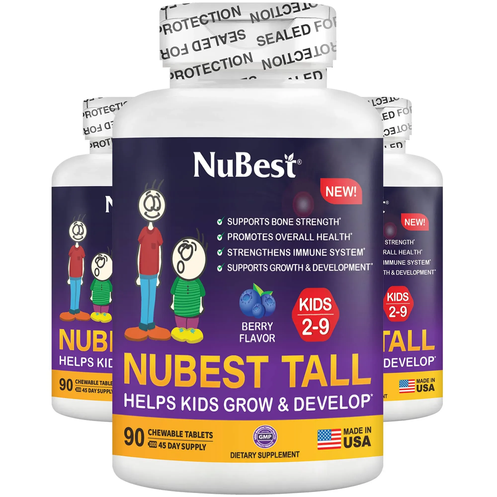 NuBest Tall Kids Helps Kids Grow & Develop Healthily