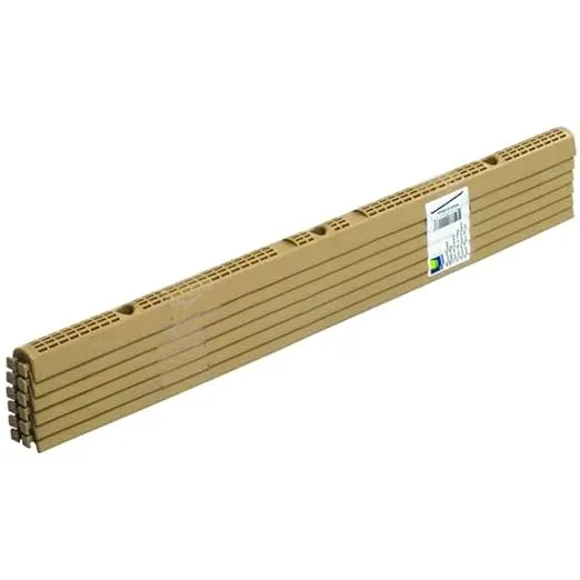 Palram 10-Pack Cross Link Polyethylene Solid Roof Panel Closure Strip