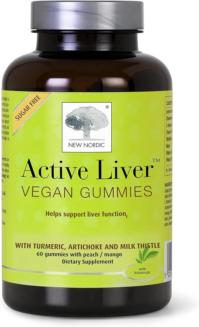 New Nordic Active 60 Vegan Gummies