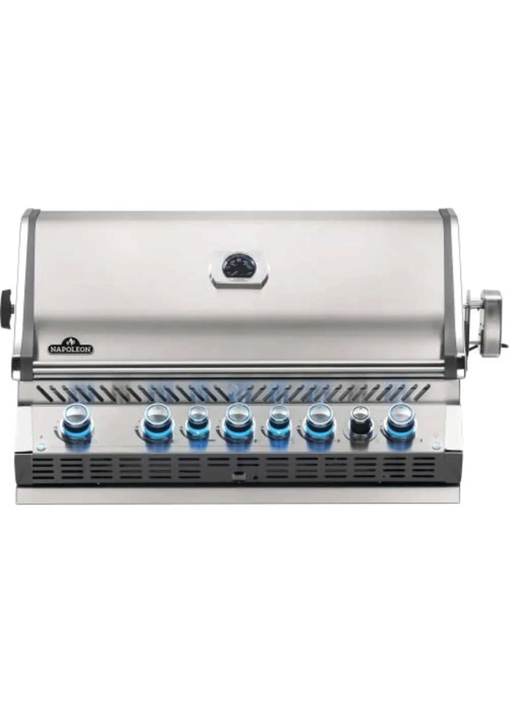 Napoleon Grills - Built-in Prestige Pro 665 RB Stainless Steel with Infrared Rear Burner, Liquid Propane