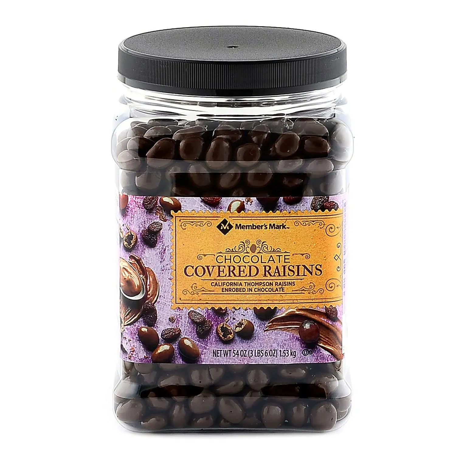 Member's Mark Chocolate Raisins - 54 oz