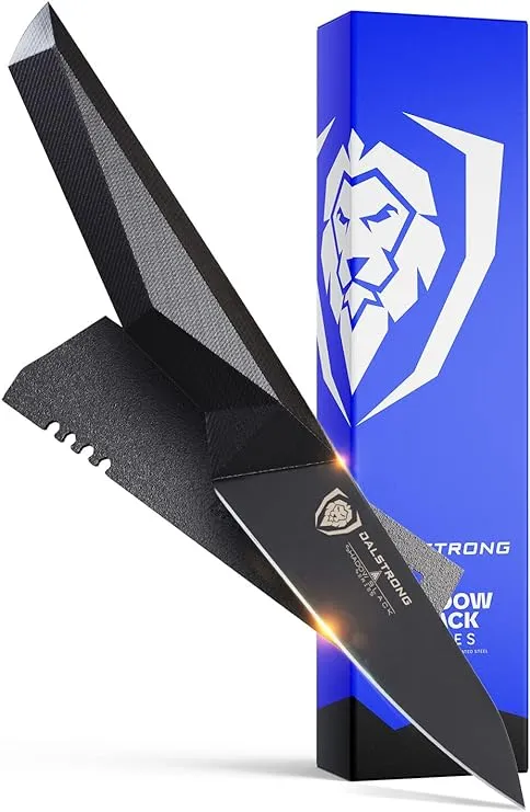 Paring Knife 3.75" | Shadow Black Series | NSF Certified | Dalstrong ©