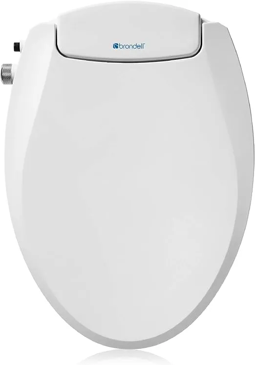 Brondell Bidet Toilet Seat Swash Ecoseat White Elongated