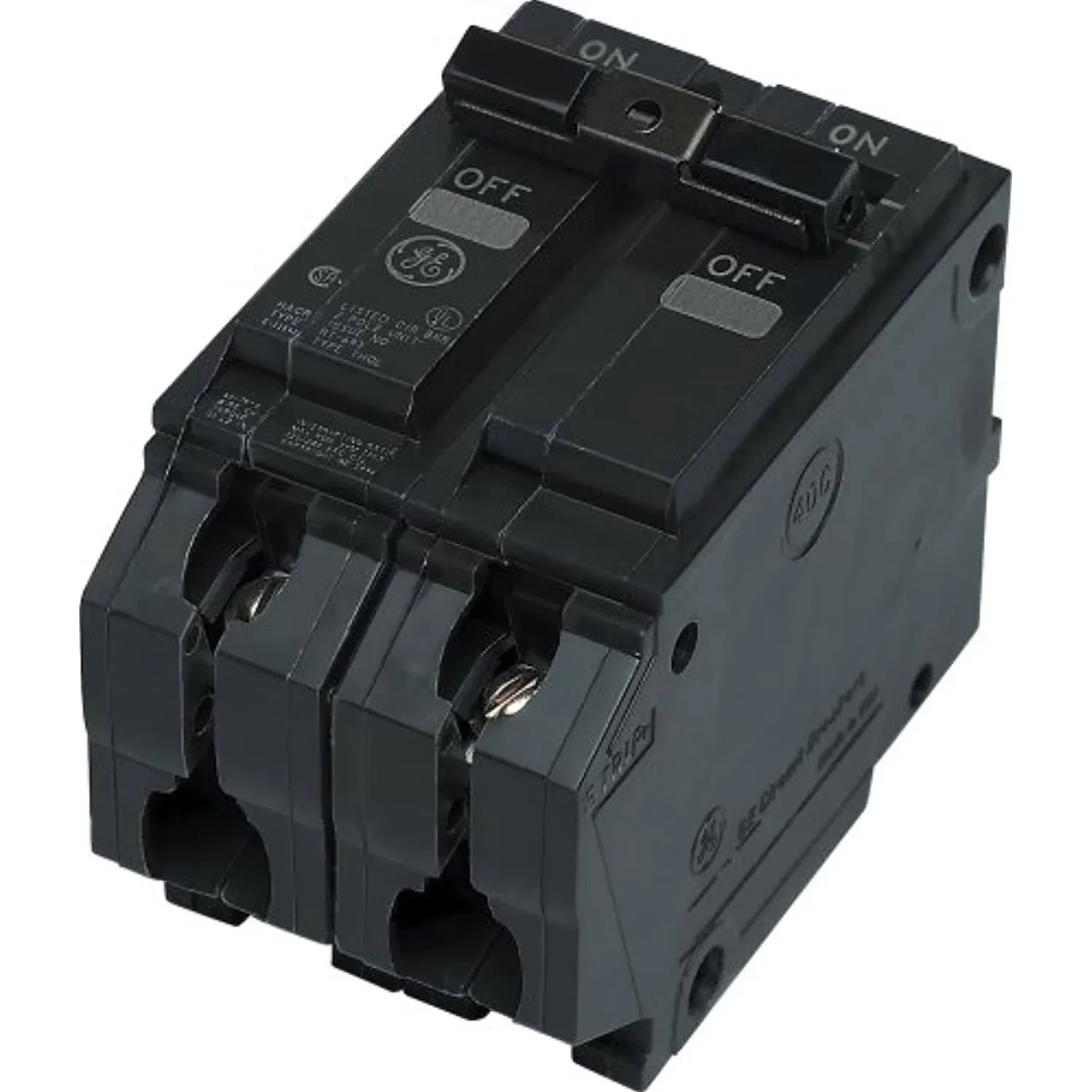 General Electric GETHQL21125 GE THQL21125 2P 125A 120/240V CB, 125 amp, Black 