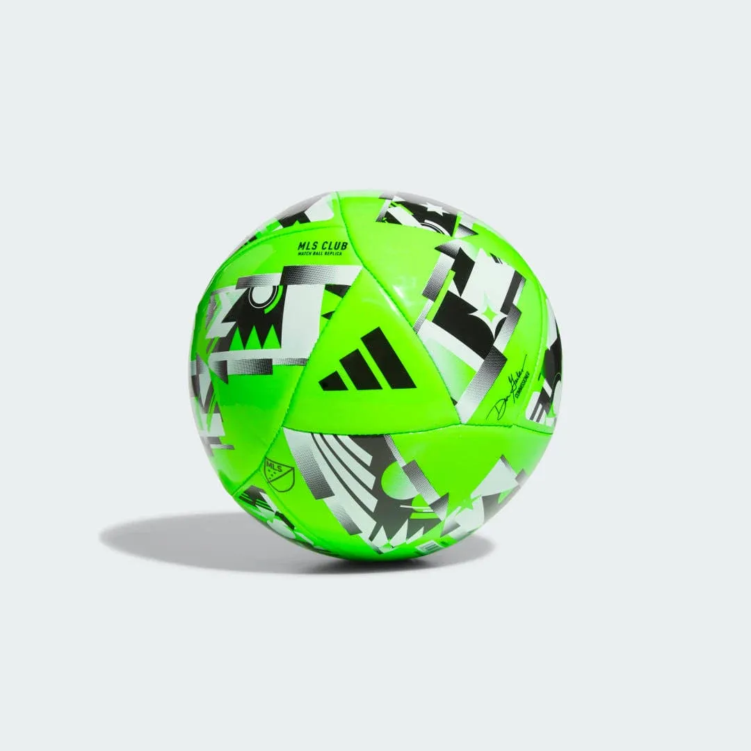 Adidas MLS Club Soccer Ball Solar Green