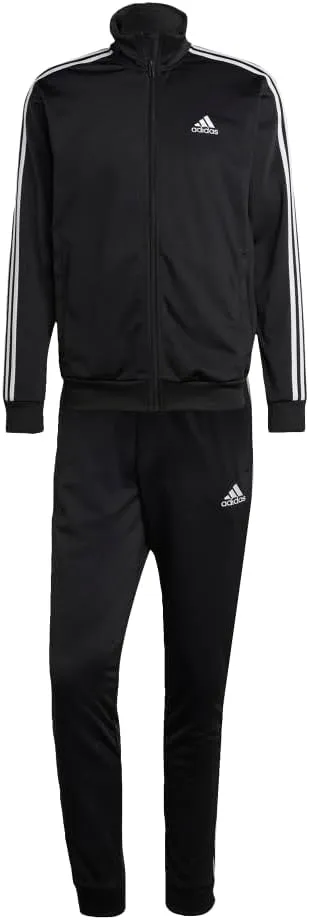 adidas Men's Basic 3-Stripes Tricot Tracksuit