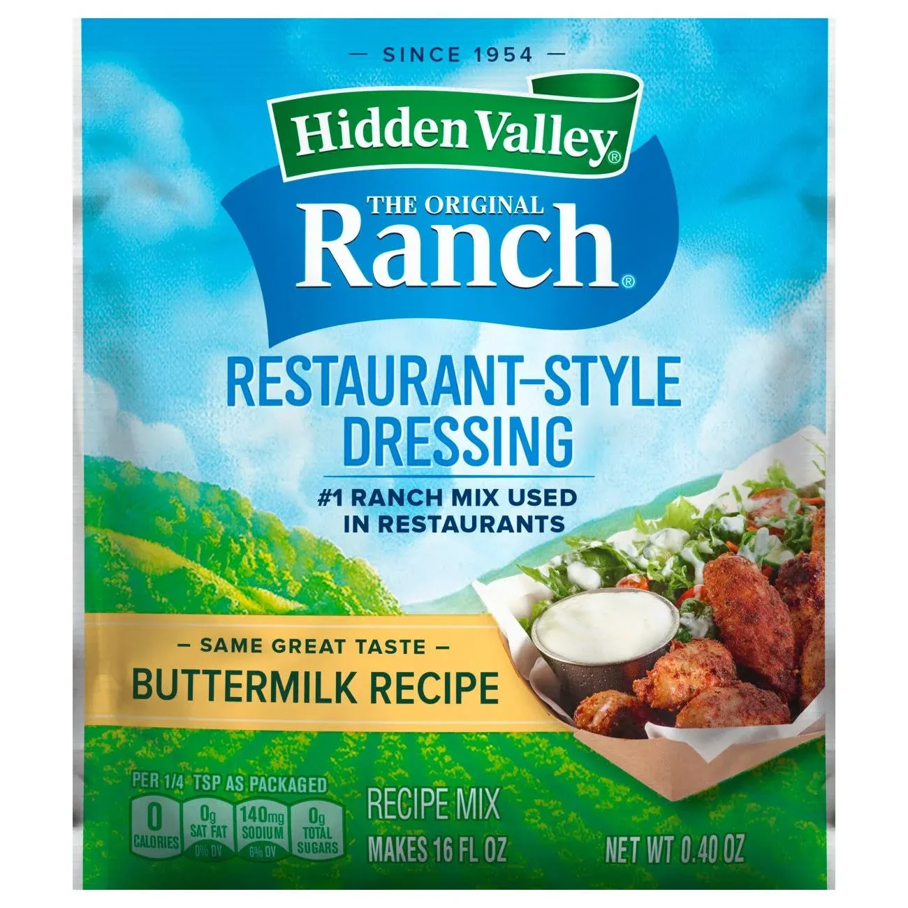 Hidden Valley Buttermilk Ranch Salad Dressing & Seasoning Mix