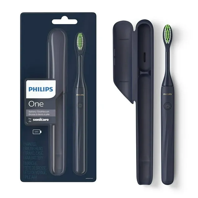 Philips Sonicare - Philips One by Sonicare Battery Toothbrush - Midnight Navy Blue