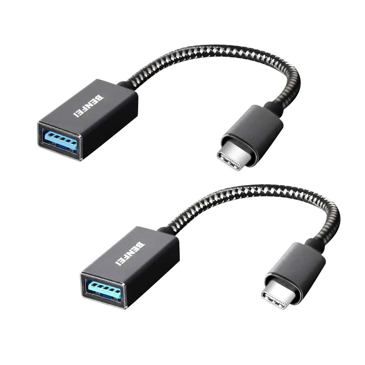 Benfei USB C to USB 3.0 Adapter 2 Pack