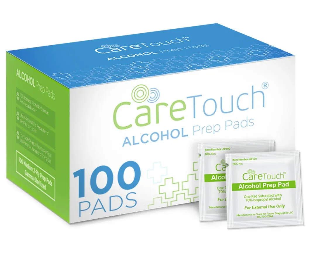 Care Touch Alcohol Prep Pads