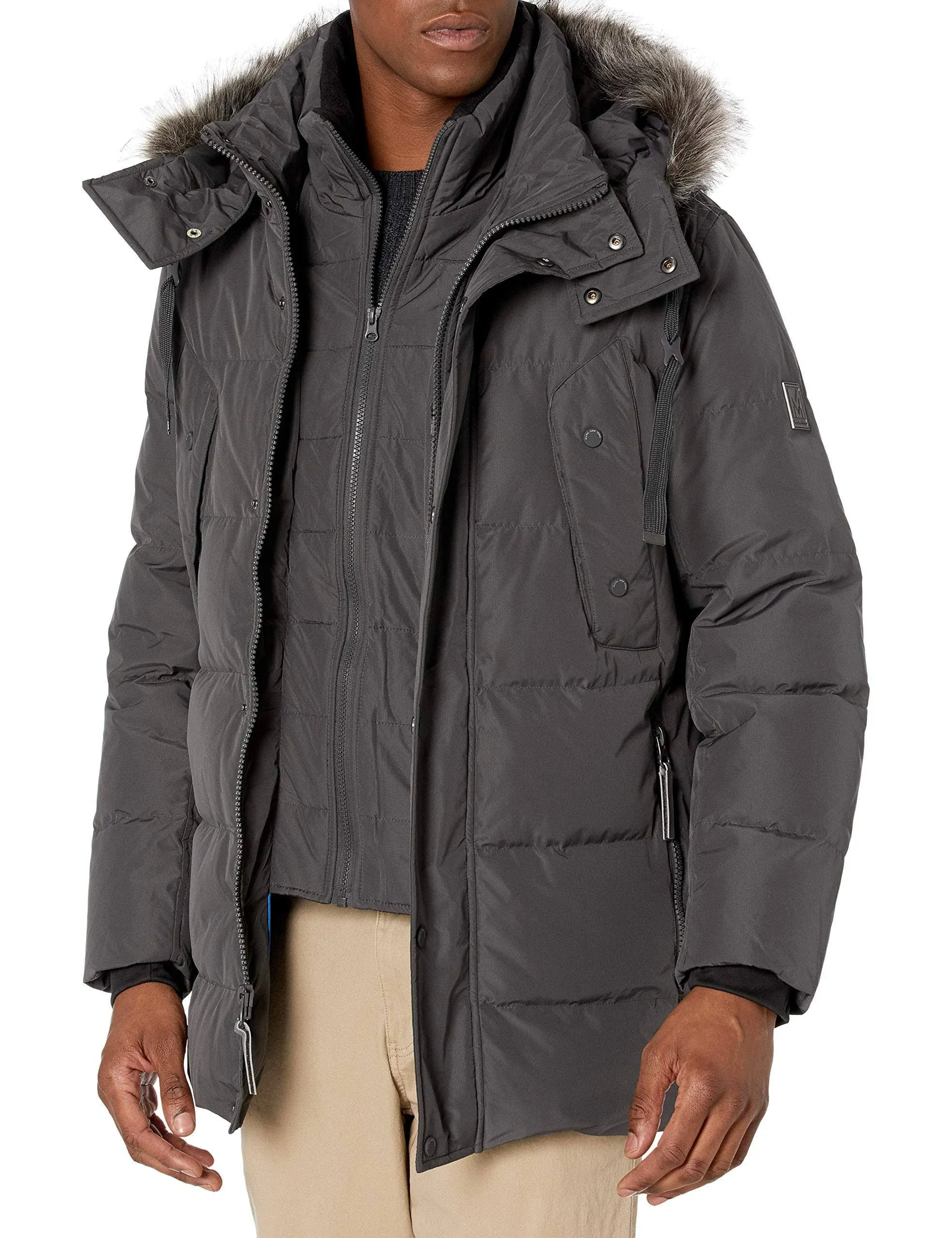 Marc Men's New York Gattaca Down Parka Coat