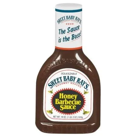 Sweet Baby Ray's Variety Pack Dipping Sauces (Honey Barbecue + Hawaiian Barbecue)