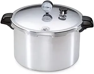 Presto 01755 16-Quart Aluminum canner Pressure Cooker, One Size, Silver