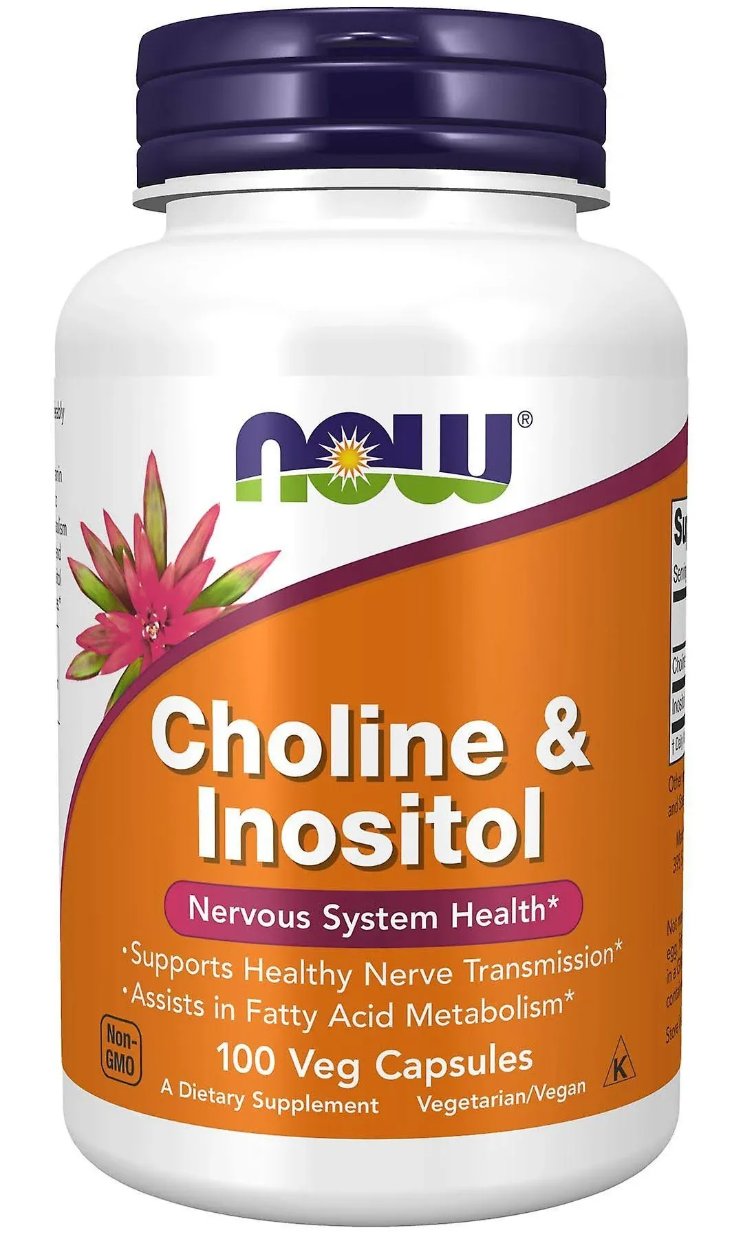 Now Choline & Inositol, Veg Capsules - 100 capsules