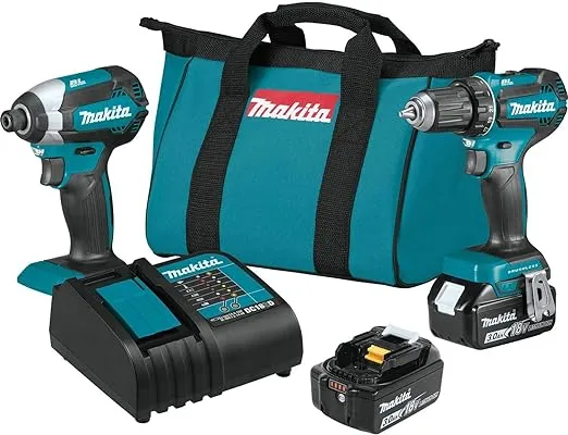 Makita 18V LXT Cordless Brushless 2 Tool Combo Kit