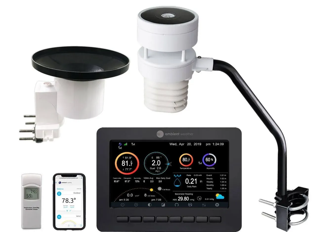 Ambient Weather WS-5050 Ultrasonic Smart Weather Station