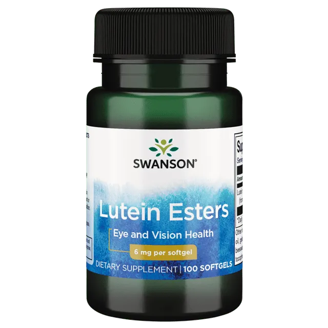 Swanson Lutein 6 Milligrams 100 Sgels