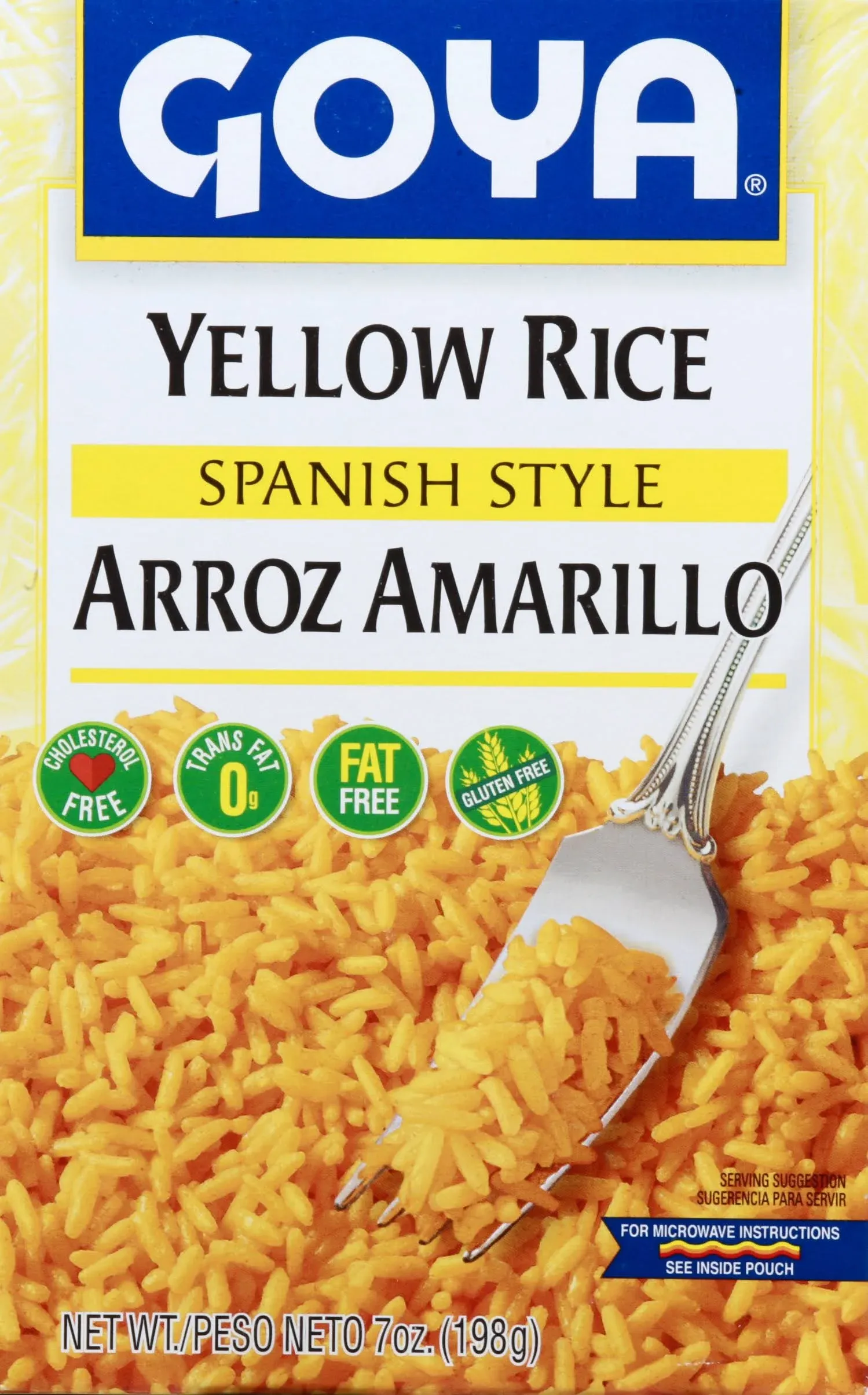 Goya Foods Instant Yellow Rice, Spanish Style, 6 Ounce (Pack of 24)