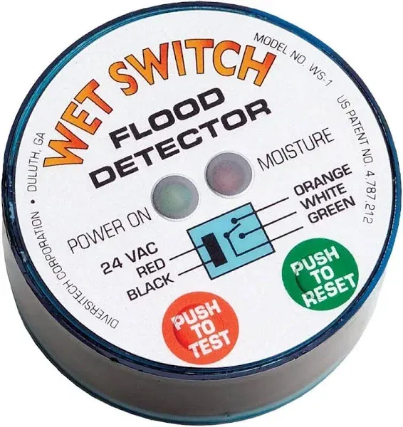 Diversitech WS-1 - Wet Switch Flood Detector