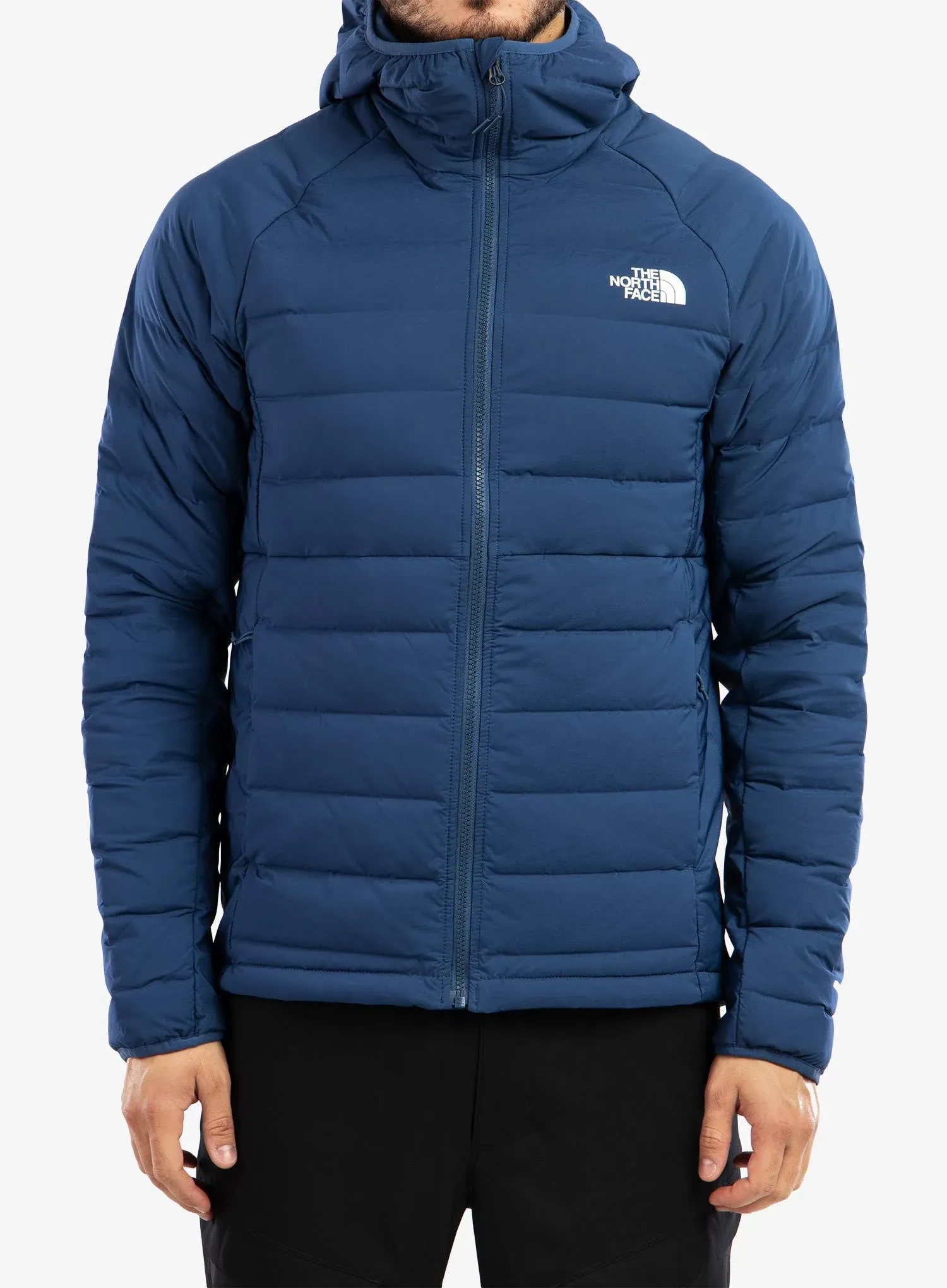 The North Face Belleview Stretch Down Hoodie Men's (Shady Blue)