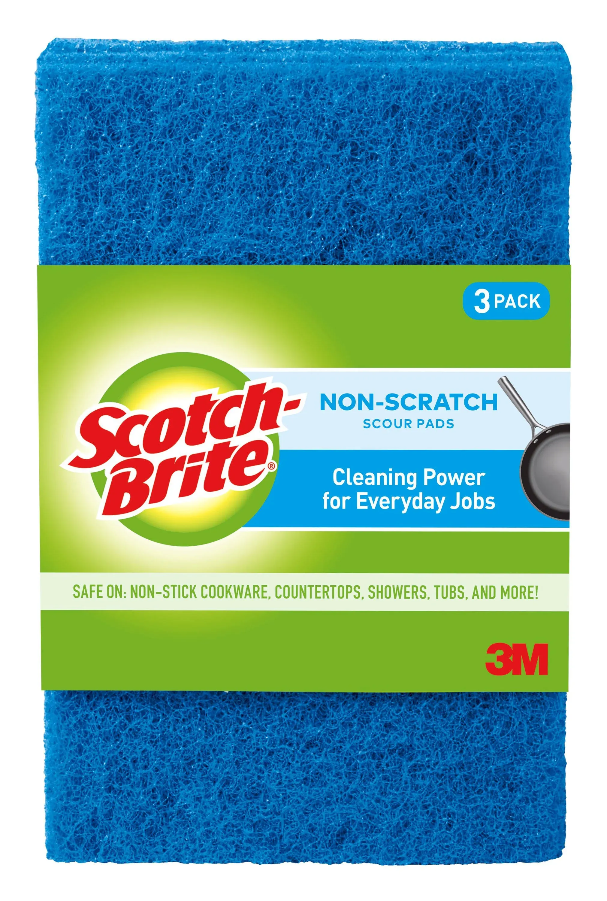 SCOTCH-BRITE Non-Scratch Scour Pads