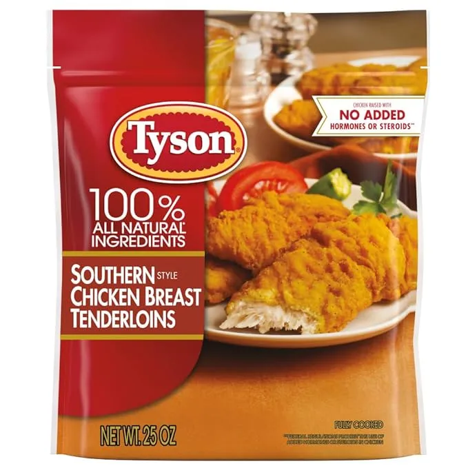 Tyson Chicken Breast Tenderloins (Southern Style)