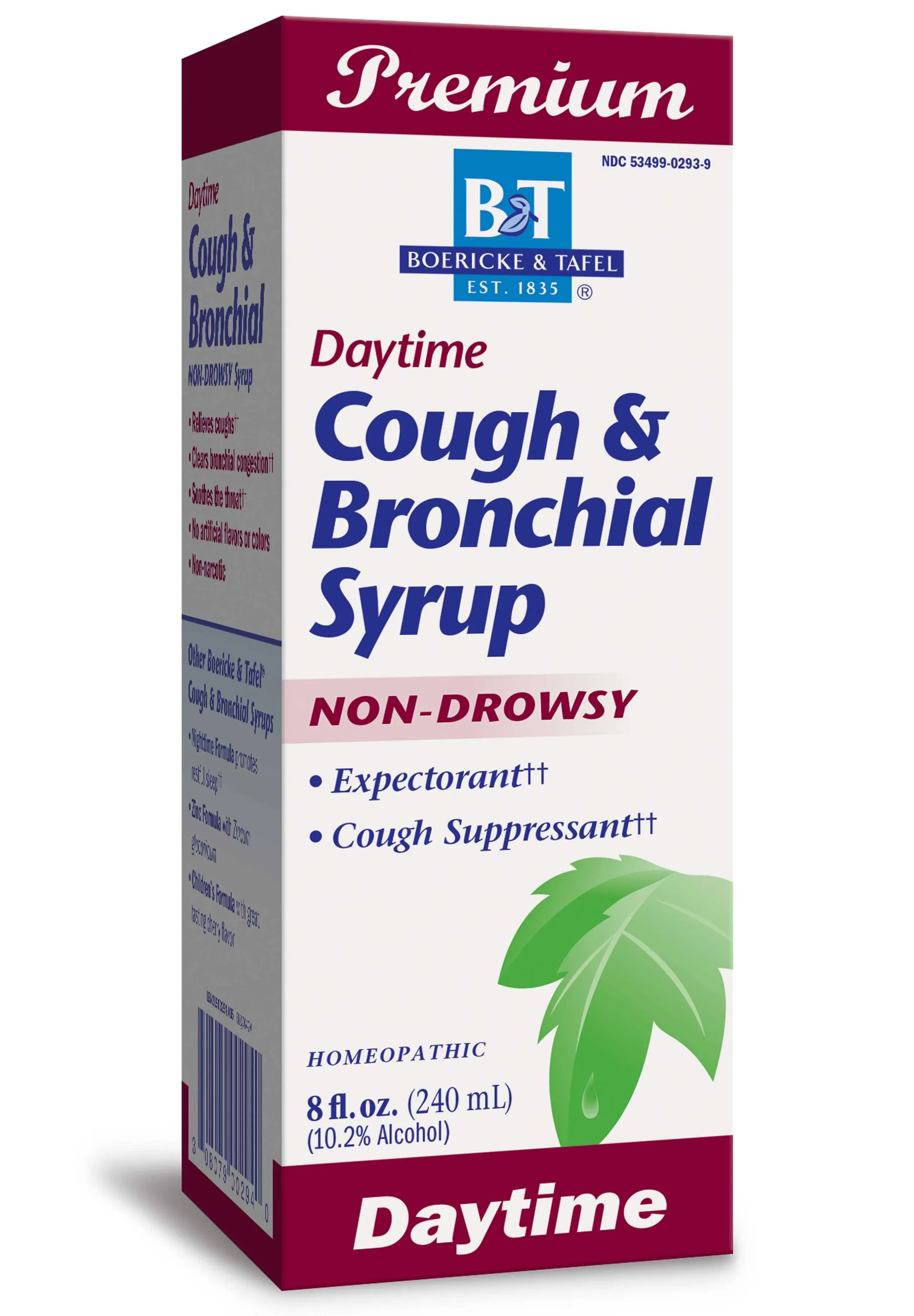 Nature&#039;s Way Boericke And Tafel Daytime Cough And Bronchial Syrup, Cough -