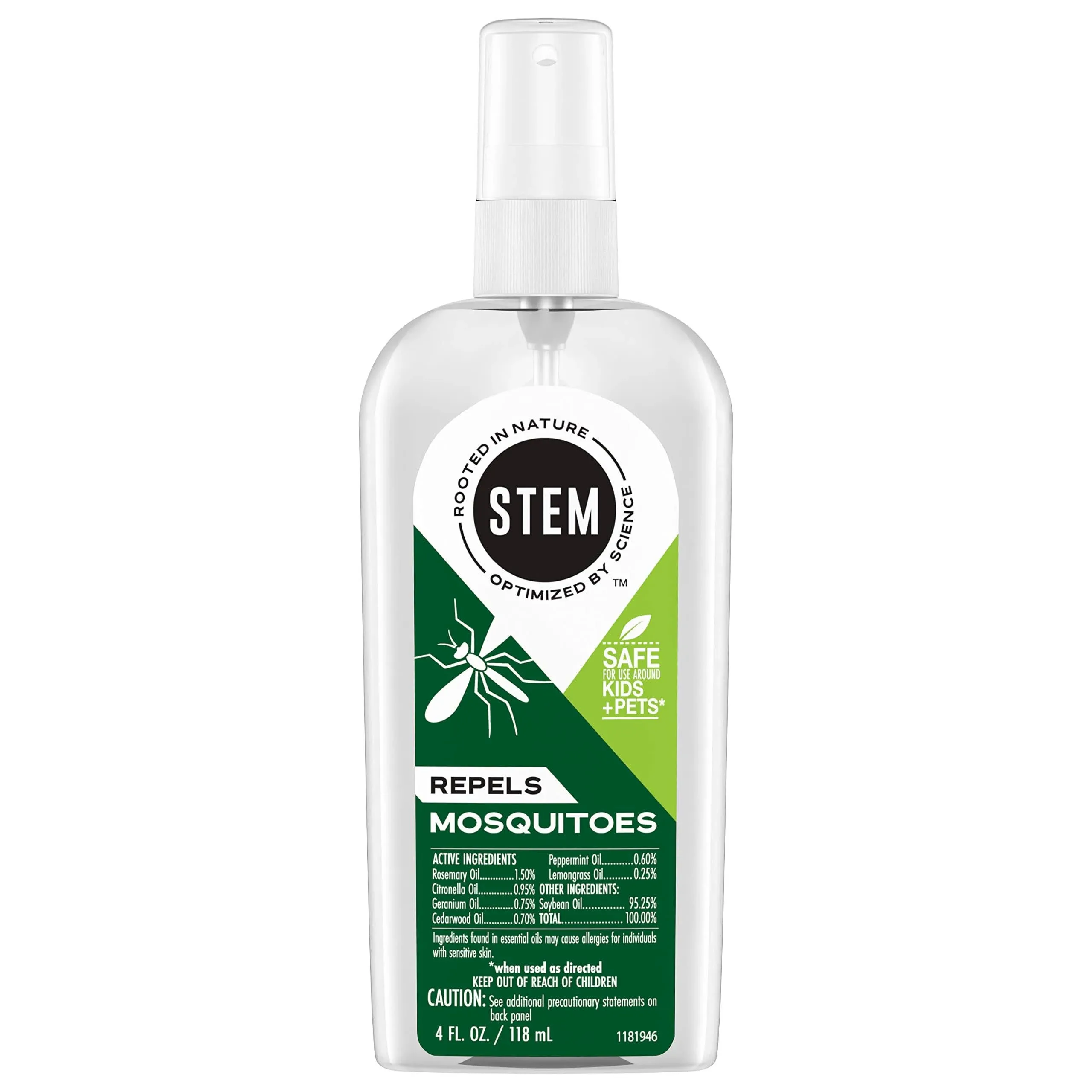 Stem Repels Mosquitoes Mosquito Repellent Spray with Botanical Extracts