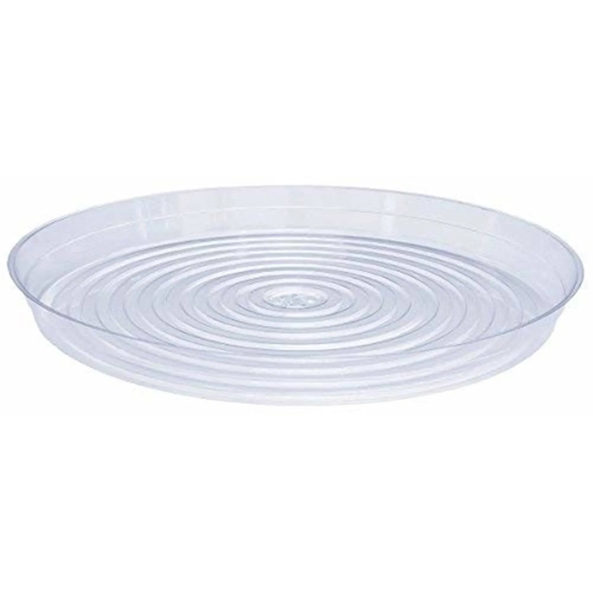 CW-1600N Vinyl Plant Saucer, 16-Inch Diameter, Clear