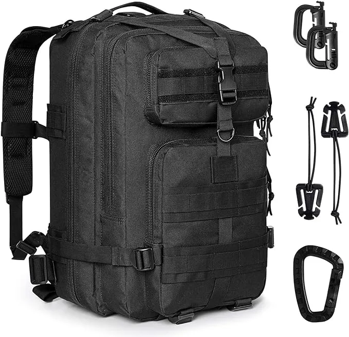 Tactical Shoulder Backpack Military Survival Pack Army Molle Bug Out Bag Surplus