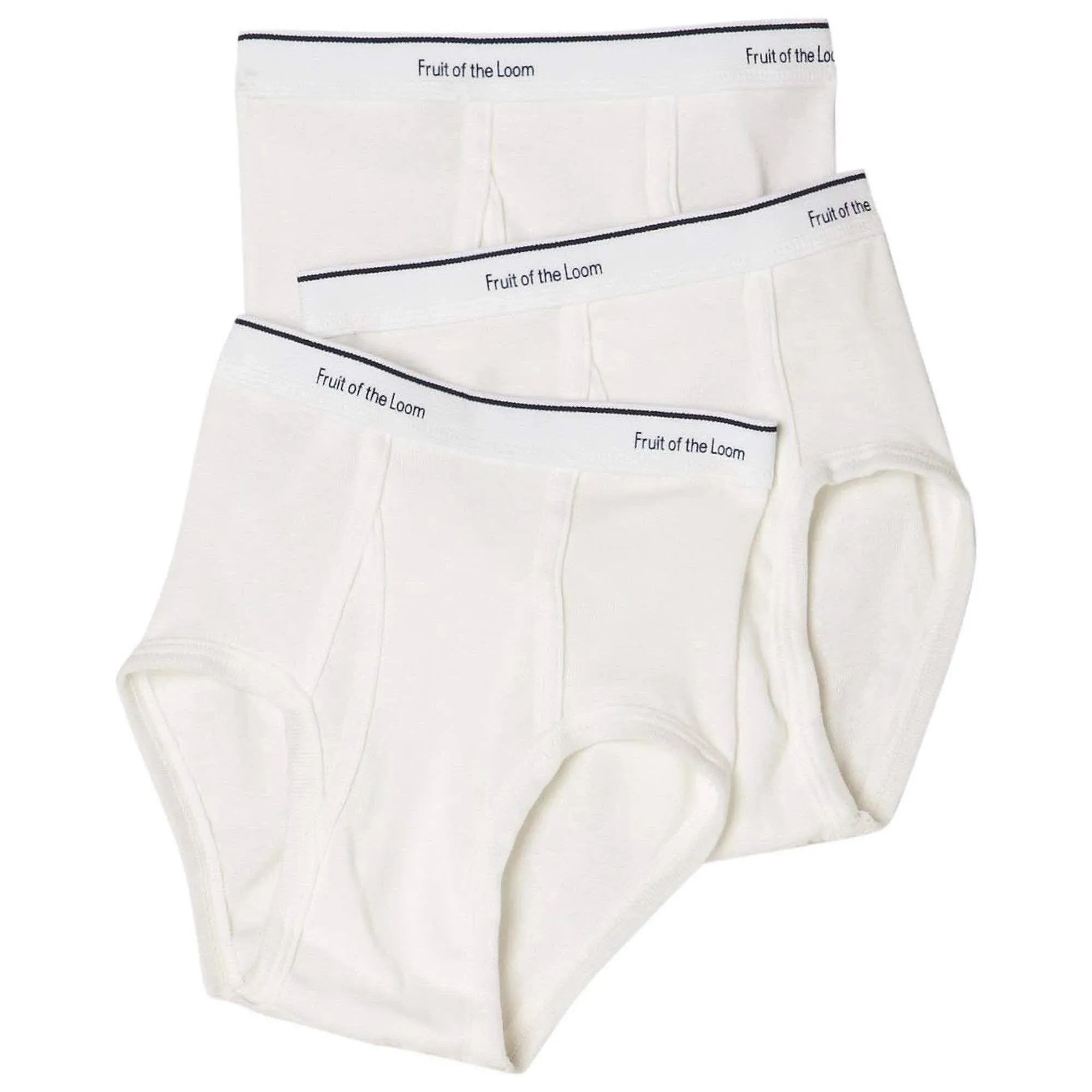 Fruit of The Loom - Men's Briefs - Large, 3-Pack