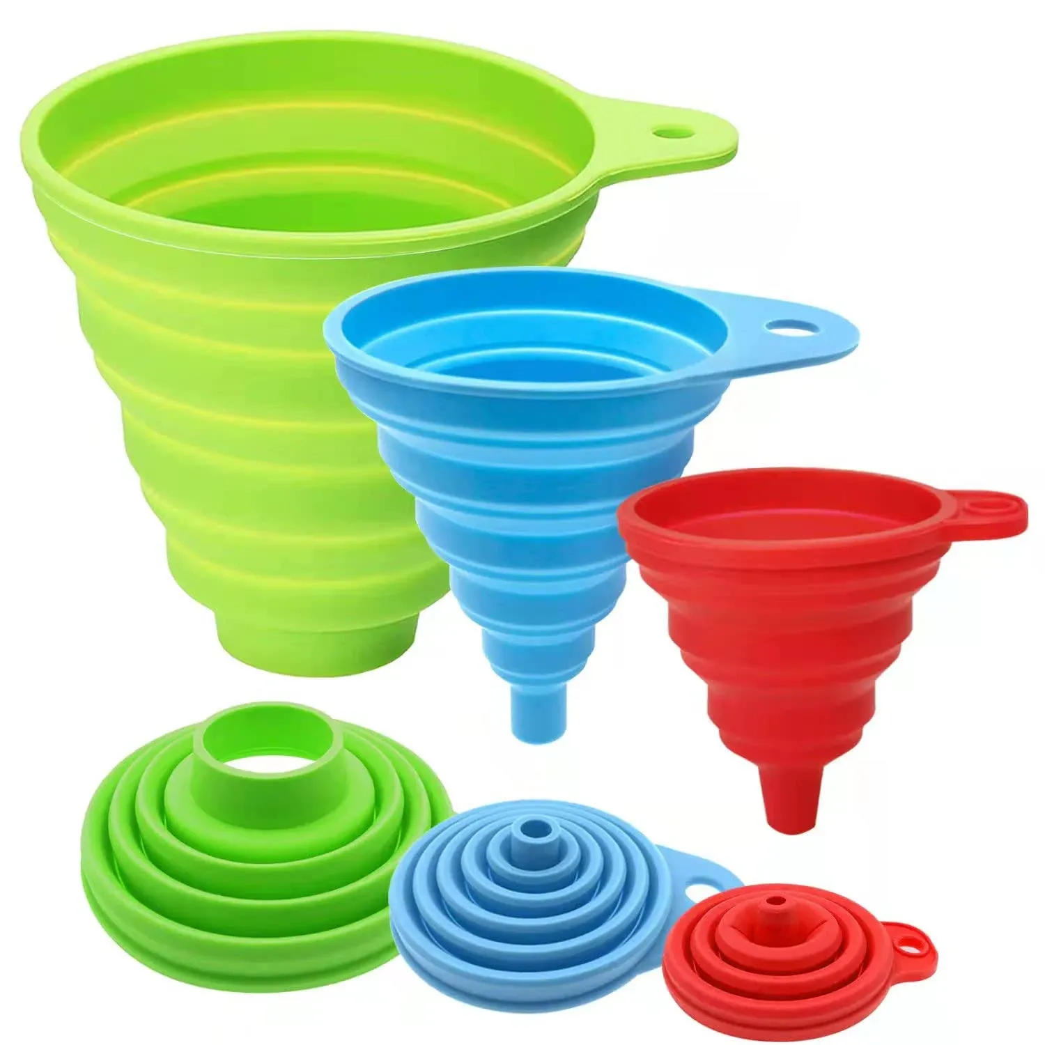 3 pcs Funnels for Filling Bottles Kitchen Funnel Funnels for Kitchen Use