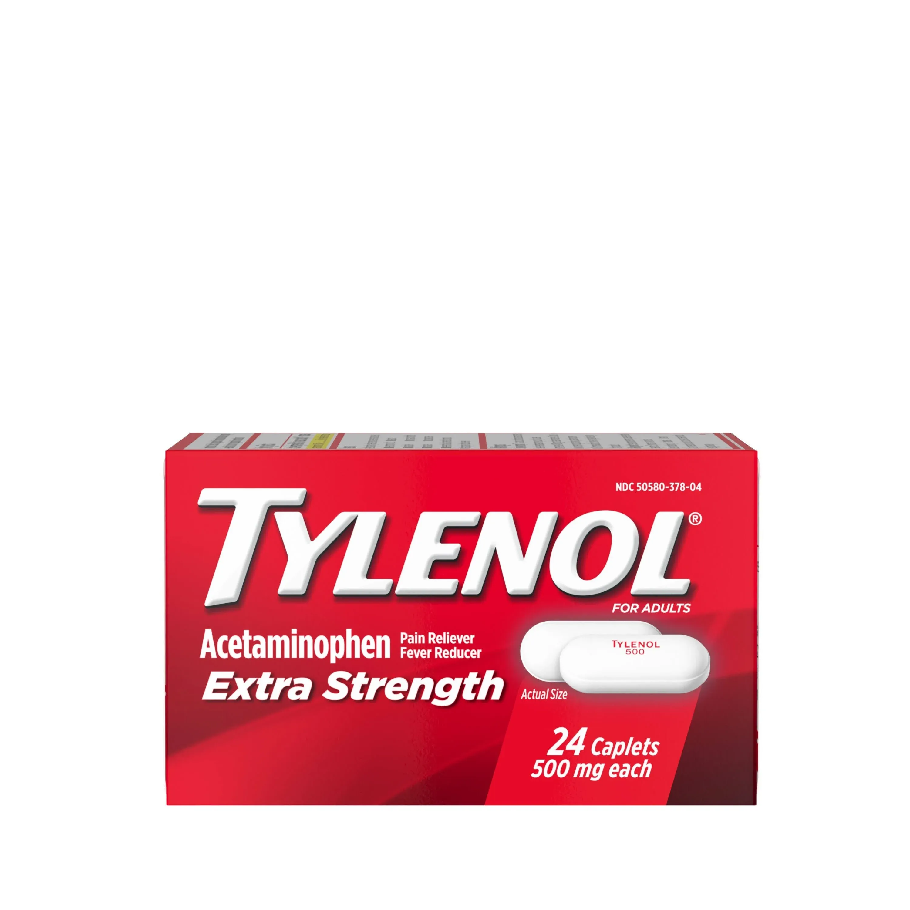 Tylenol Extra Strength Caplets, 500 Mg, 6 Count