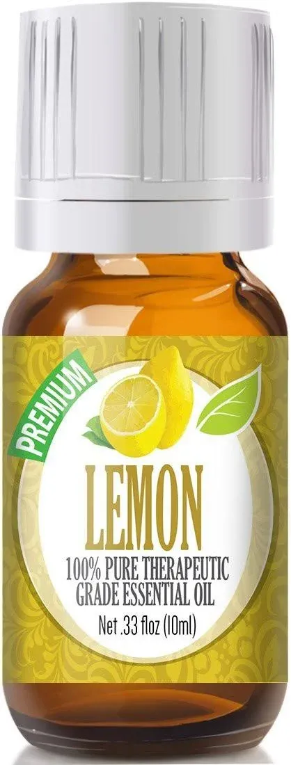 Lemon 100% Pure, Best Therapeutic Grade Essential Oil - 10ml