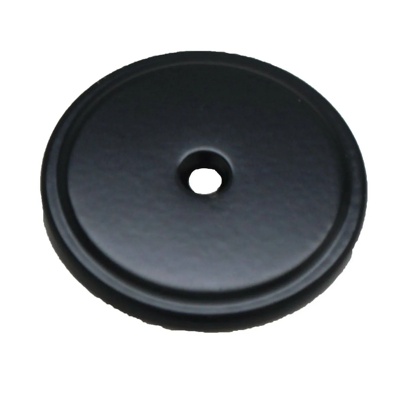 STONE HARBOR Matte Black 1-3/4&#034; Knob Cabinet Backplate 30119-19 25+FREESHIP